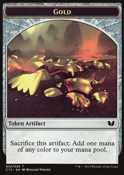 Gold Token / Knight Token (W 2/2)