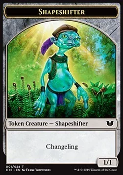 Shapeshifter Token (Colorless 1/1)