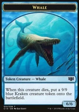 Whale Token (U 6/6) / Zombie Token (U */*)