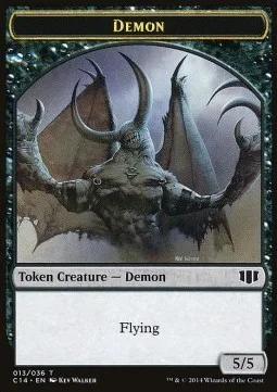 Demon Token (B 5/5) / Zombie Token (B 2/2)