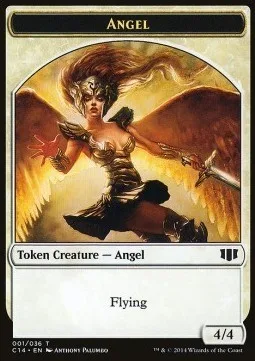 Angel Token (W 4/4) / Cat Token (W 2/2)
