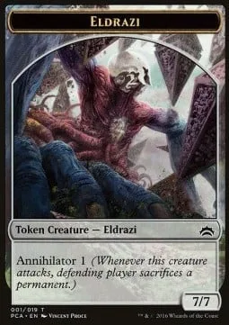 Eldrazi Token (C 7/7) / Eldrazi Spawn Token (C 0/1)