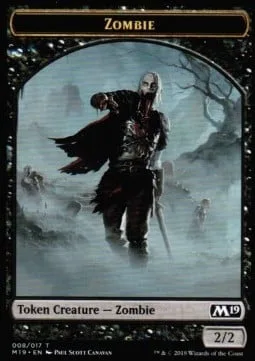 Zombie Token (B 2/2) // Thopter Token (A 1/1)