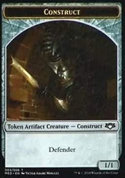 Construct Token (Artifact 1/1 Defender)