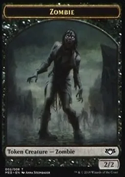 Zombie Token (Black 2/2)
