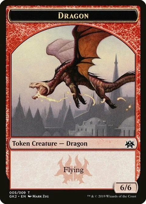 Dragon Token (Red 6/6)