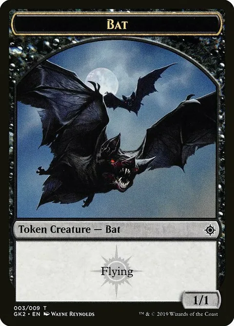 Bat Token (Black 1/1)