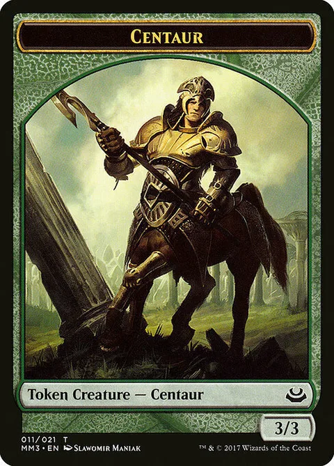 Centaur Token (Green 3/3)