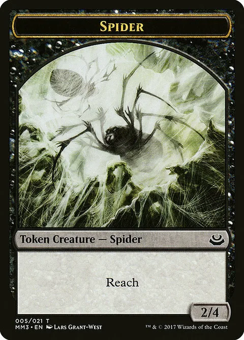 Spider Token (Black 2/4)