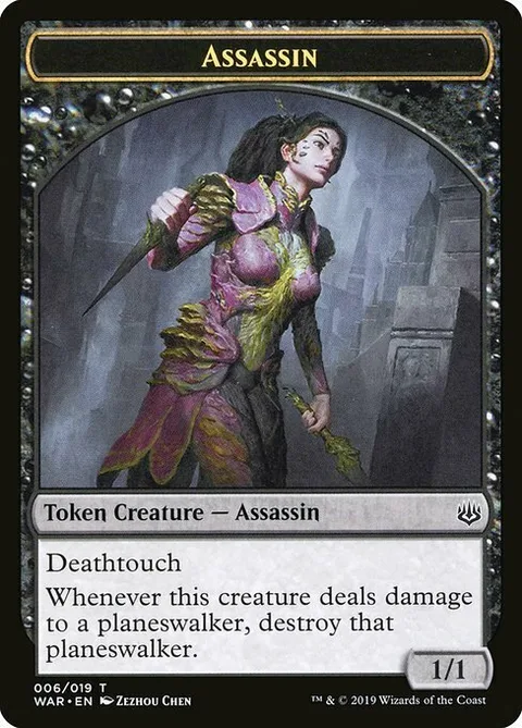 Assassin Token (Black 1/1 Deathtouch)