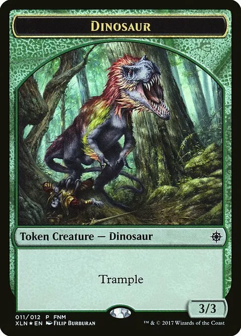 Treasure Token / Dinosaur Token (G 3/3)