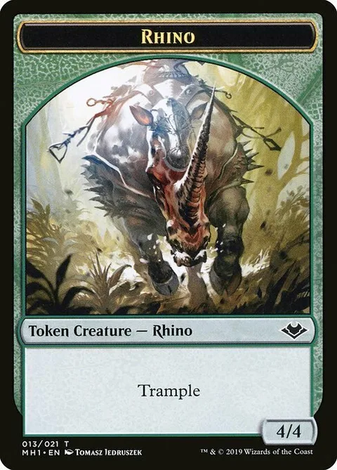 Rhino Token (Green 4/4)