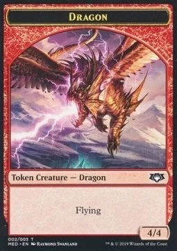 Dragon Token (Red 4/4)