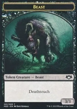 Beast Token (Black 3/3)