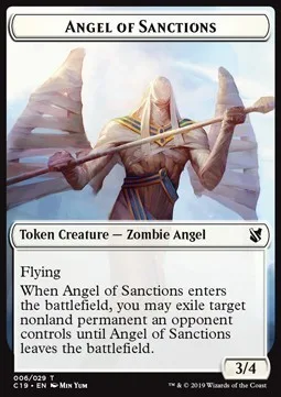 Angel of Sanctions Token // Horror Token (A */*)