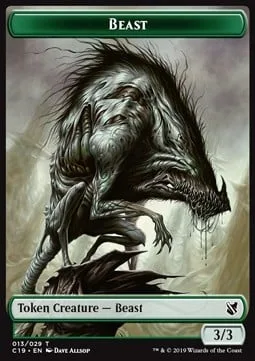 Beast Token (G 3/3) // Wurm Token (G 6/6)