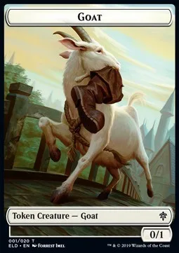 Goat Token (W 0/1) // Food Token