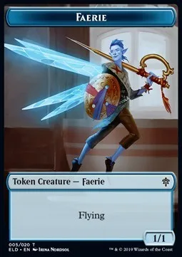 Faerie Token (U 1/1) // Food Token