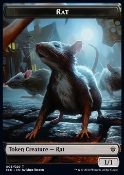 Rat Token (B 1/1) // Food Token