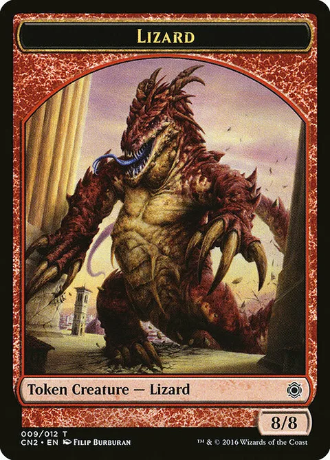 Lizard Token (Red 8/8)