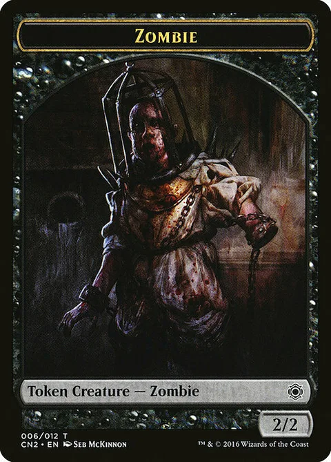 Zombie Token (Black 2/2)
