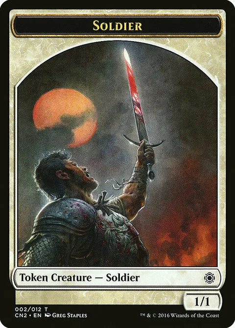 Soldier Token (White 1/1)