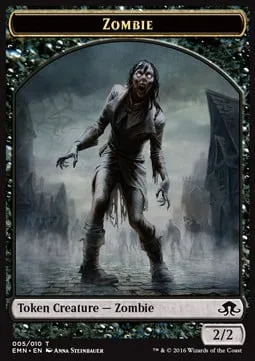 Zombie Token (Black 2/2)