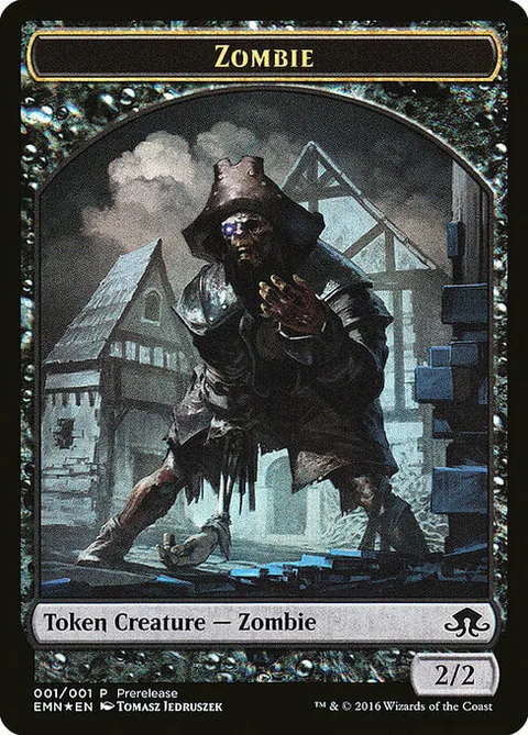 Zombie Token (Black 2/2)