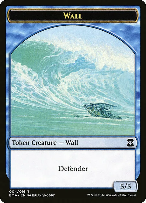 Wall Token (Blue 5/5)