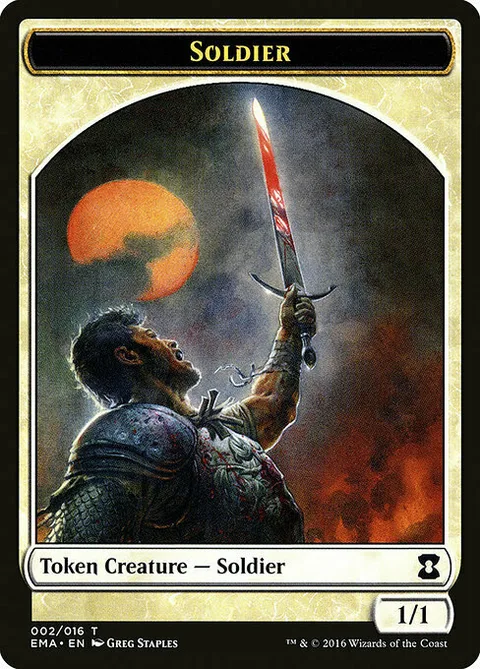 Soldier Token (White 1/1)