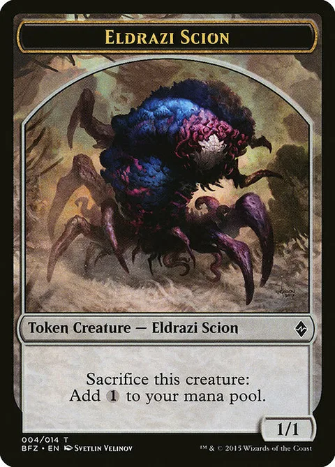 Eldrazi Scion Token (Colorless 1/1)