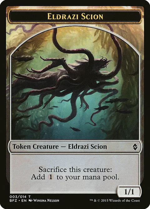 Eldrazi Scion Token (Colorless 1/1)