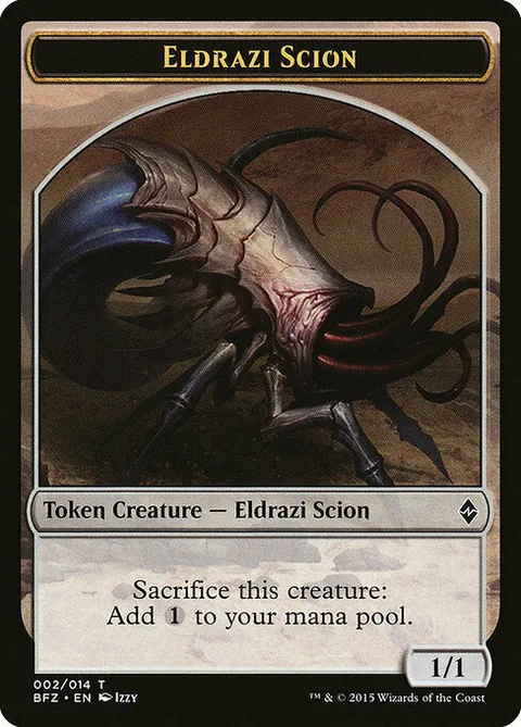 Eldrazi Scion Token (Colorless 1/1)