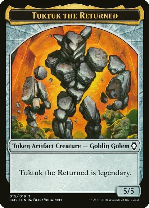 Tuktuk the Returned Token (Artifact 5/5)