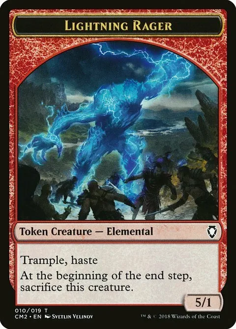 Lightning Rager Token (Red 5/1)