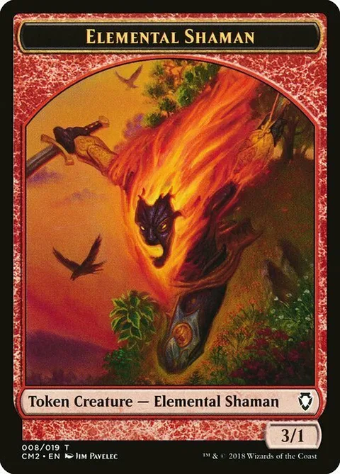 Elemental Shaman Token (Red 3/1)