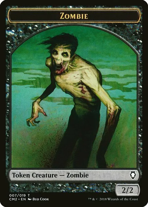 Zombie Token (Black 2/2)