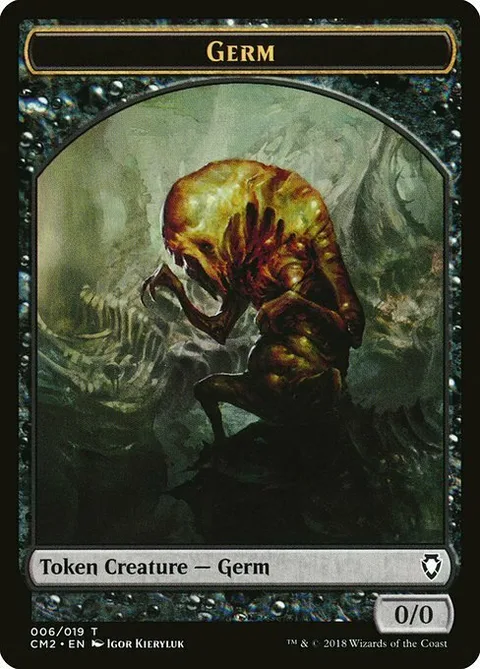 Germ Token (Black 0/0)