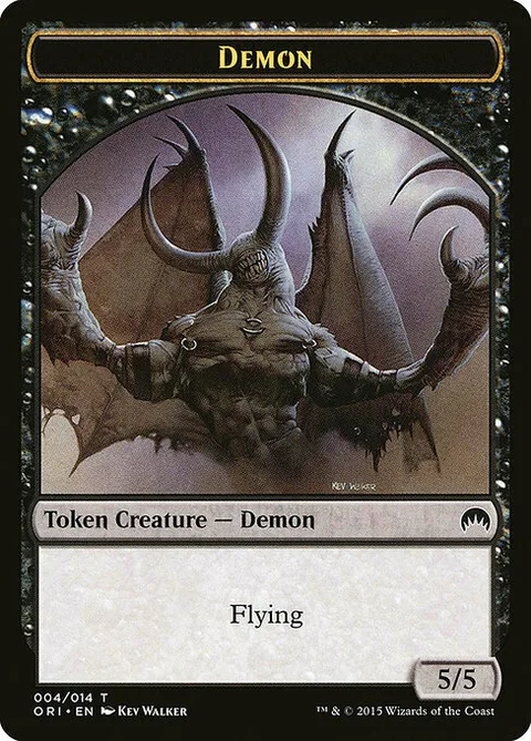 Demon Token (Black 5/5)