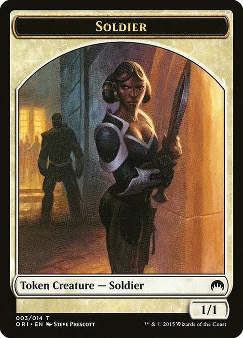Soldier Token (White 1/1)