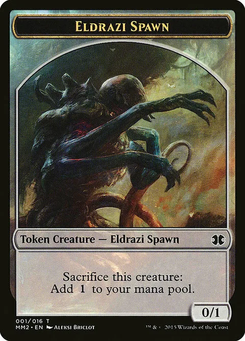 Eldrazi Spawn Token (Colorless 0/1)