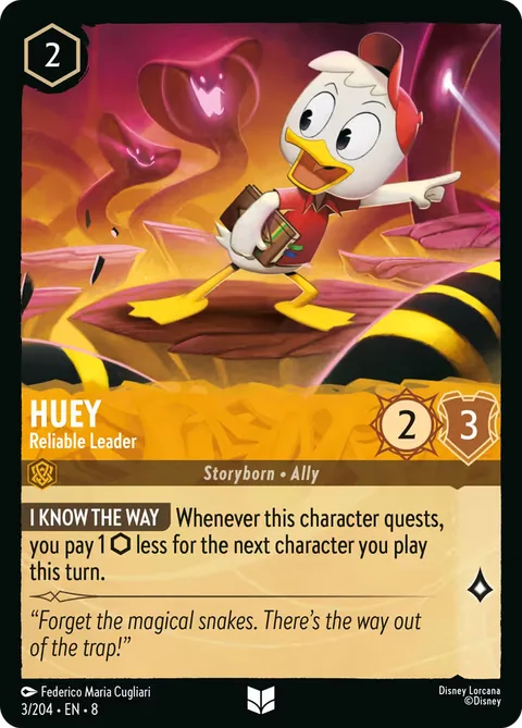 Huey - Reliable Leader