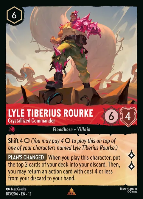 Lyle Tiberius Rourke - Crystallized Commander