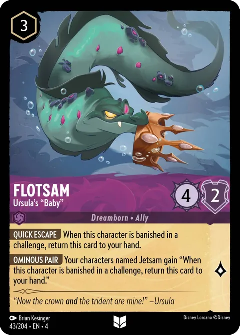 Flotsam - Ursula's ""Baby""