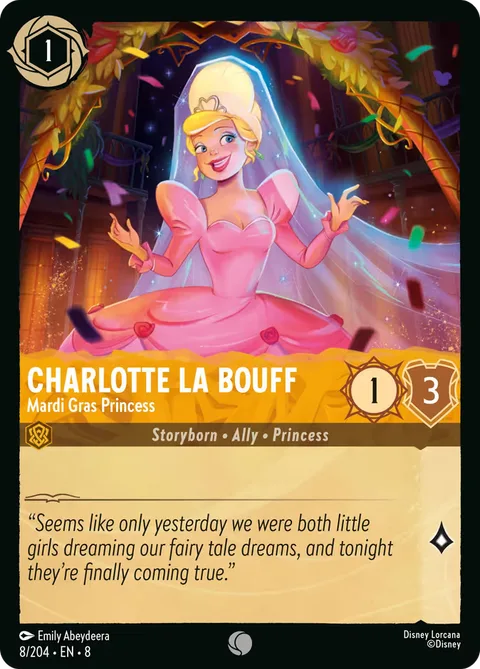 Charlotte La Bouff - Mardi Gras Princess