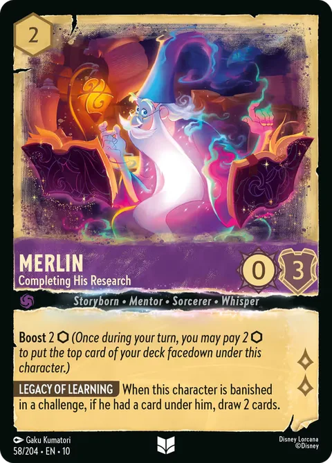 Merlin - Completing His Research