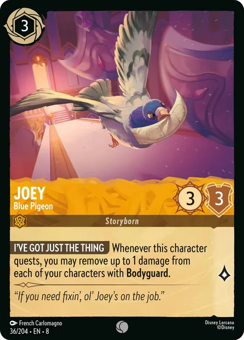 Joey - Blue Pigeon