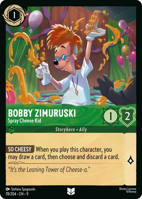Bobby Zimuruski - Spray Cheese Kid