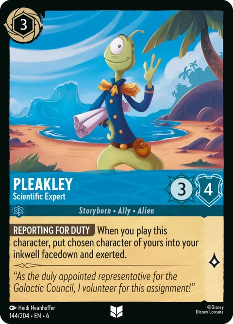 Pleakley - Scientific Expert