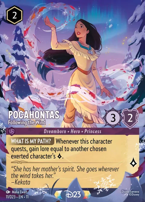 Pocahontas - Following the Wind